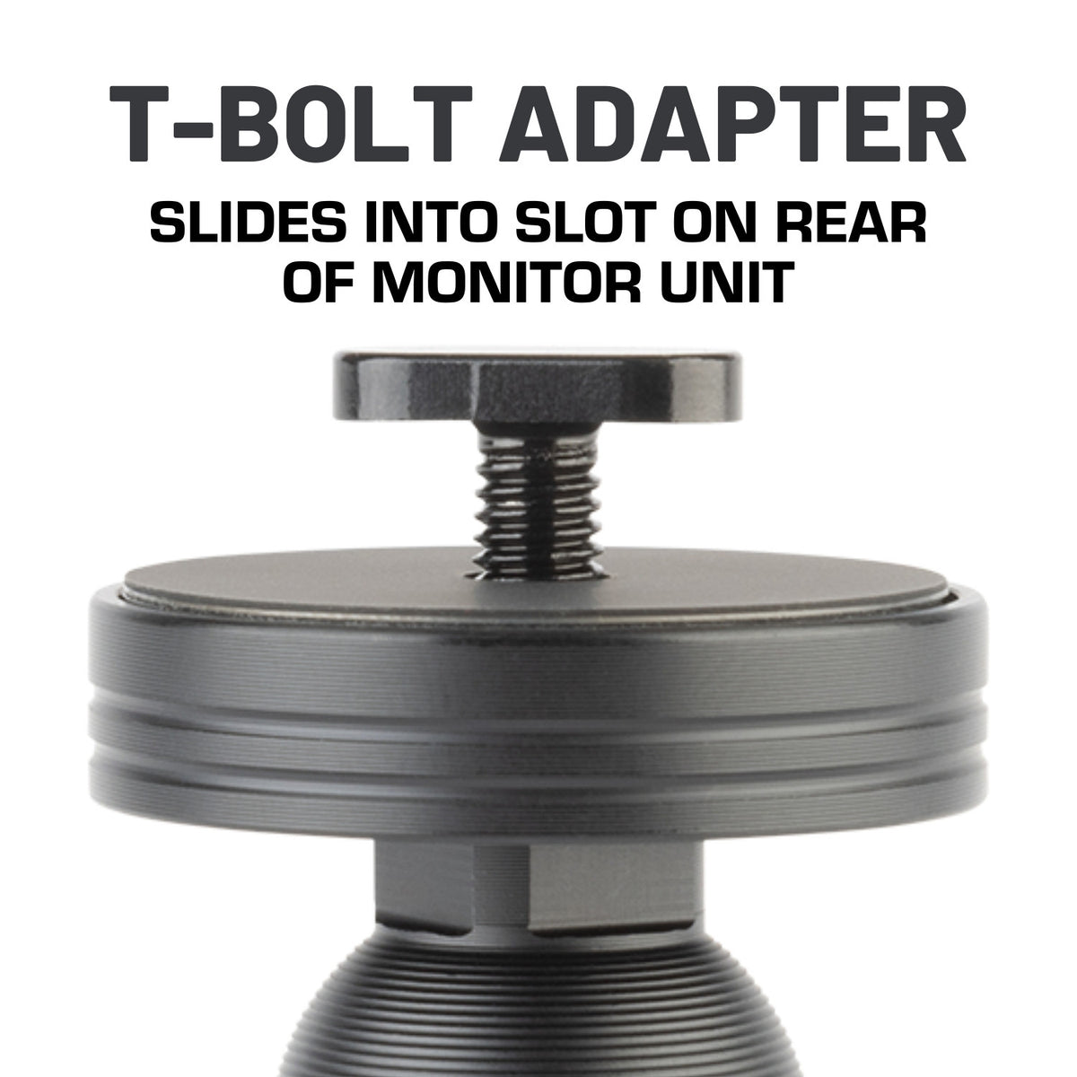 Backup Camera Monitor Mount &amp; T-Bolt Adapter with 20mm Ball Mount