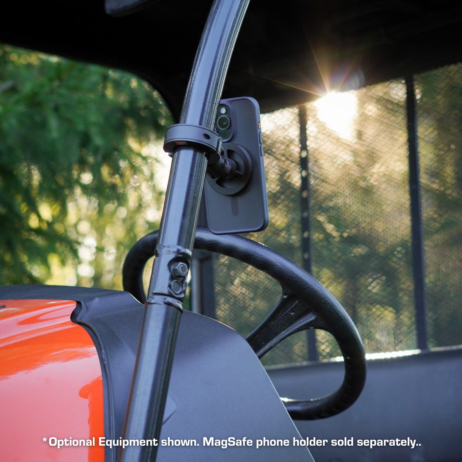 Aluminum Bar Clamp Mounts with 20mm Connector End Nubby Edition (various sizes)