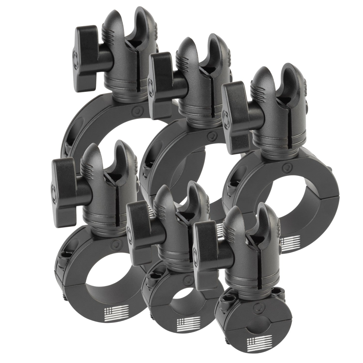 Aluminum Bar Clamp Mounts with 20mm Connector End Nubby Edition (vario ...