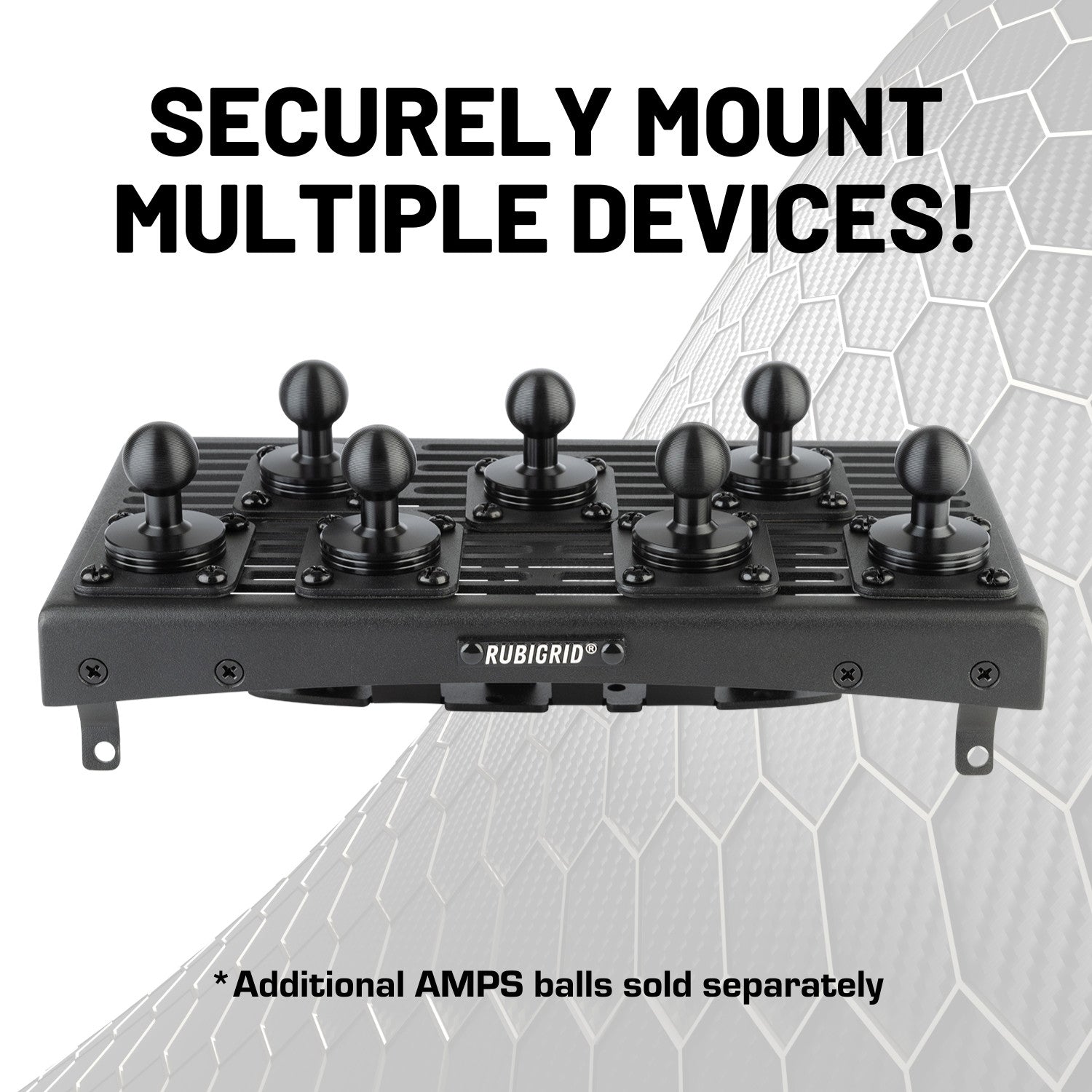 RubiGrid® 2015-2022 Chevrolet Colorado & GMC Canyon Dash Mount Phone Holder