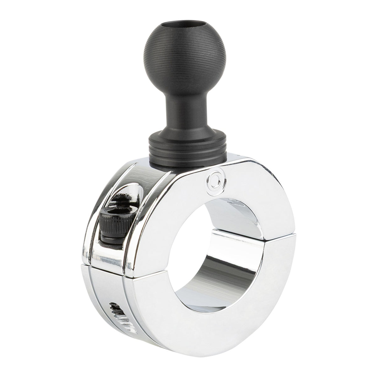 Chrome Bar Clamp Mounts with 20mm Ball (various sizes)