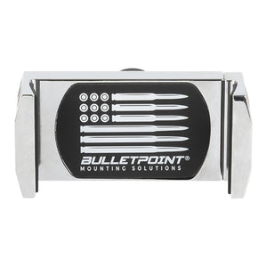 Chrome Spring-Loaded Universal Phone Holder with 20mm Ball