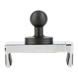 Chrome Spring-Loaded Universal Phone Holder with 20mm Ball