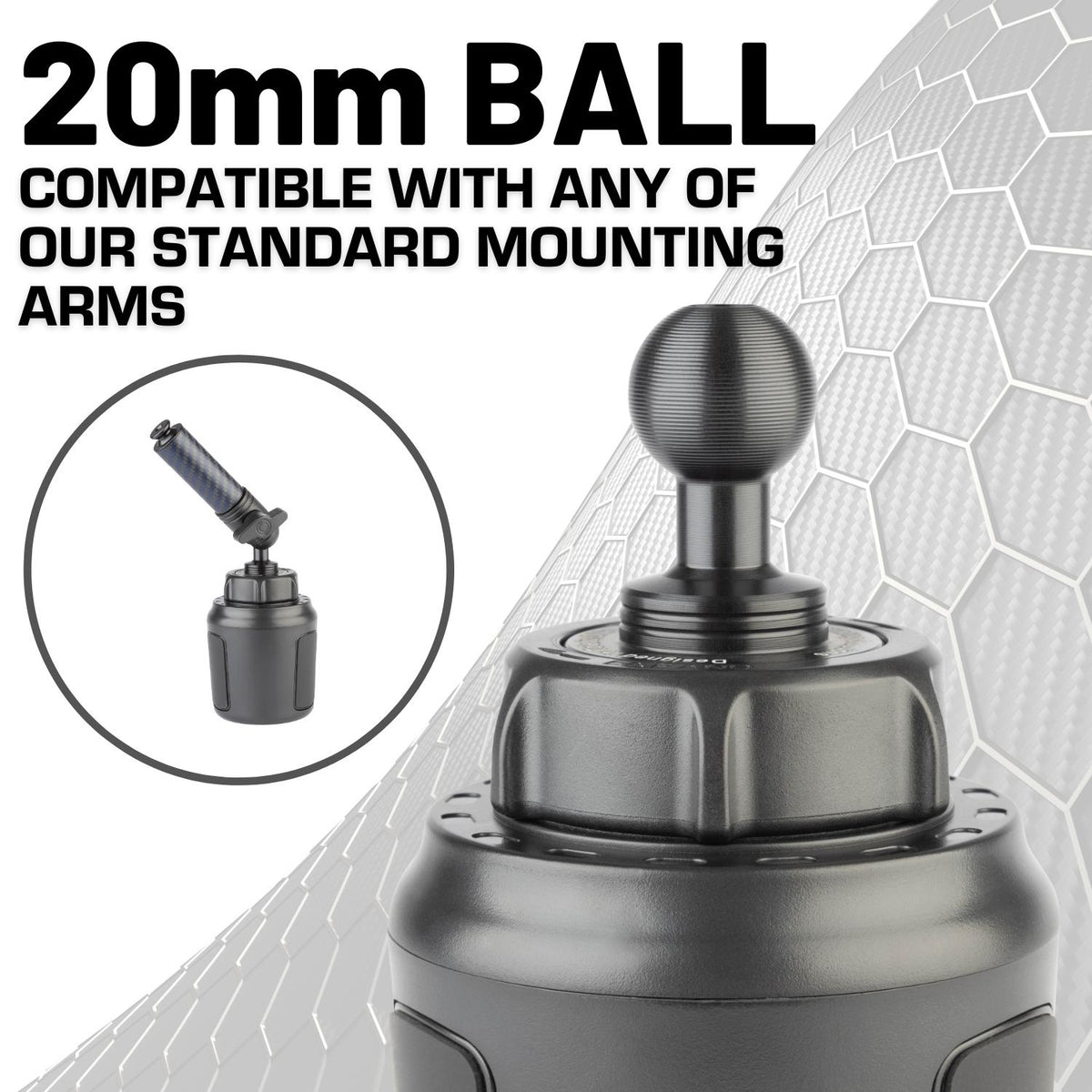 Adjustable Cupholder Phone Mount Single Device Holder