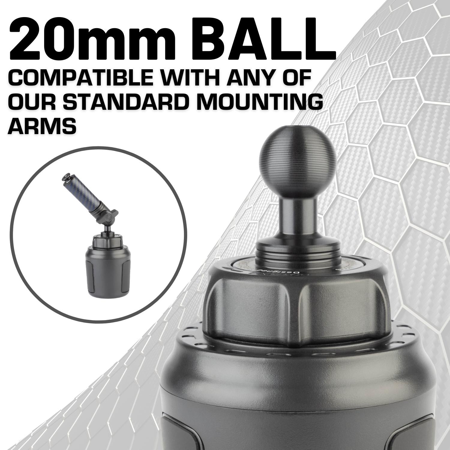 Adjustable Cupholder Phone Mount Single Device Holder