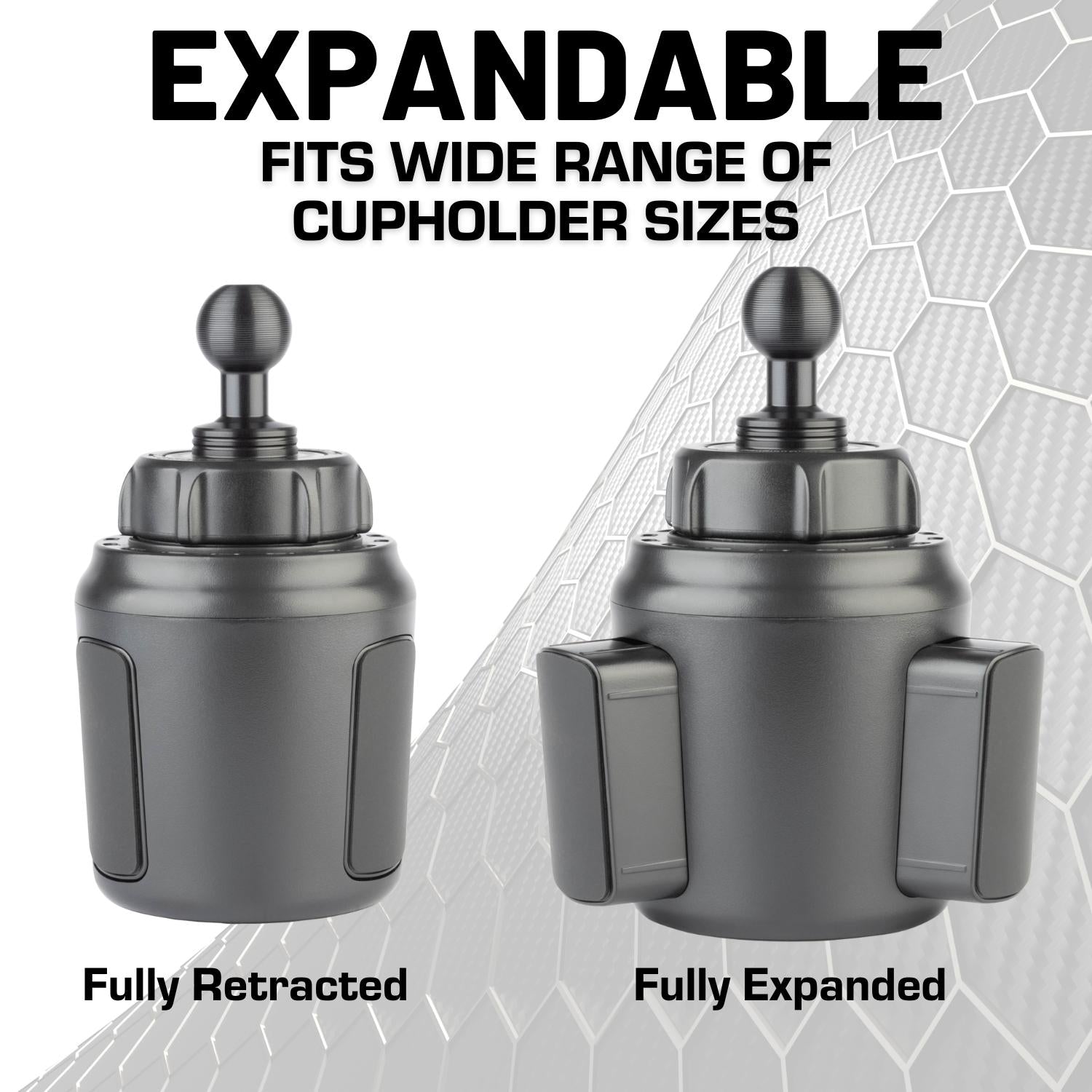 Adjustable Cupholder Phone Mount Single Device Holder