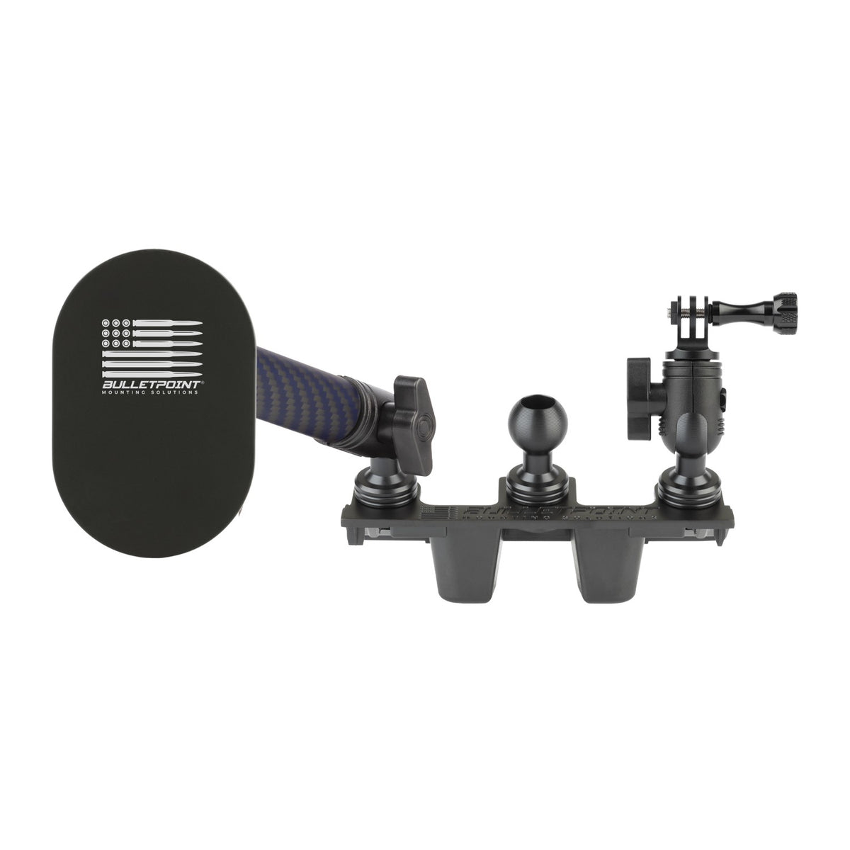 Accessory Ready Metal Dash Mount Phone Holder Supports 3 Devices for 2021+ Ford Bronco