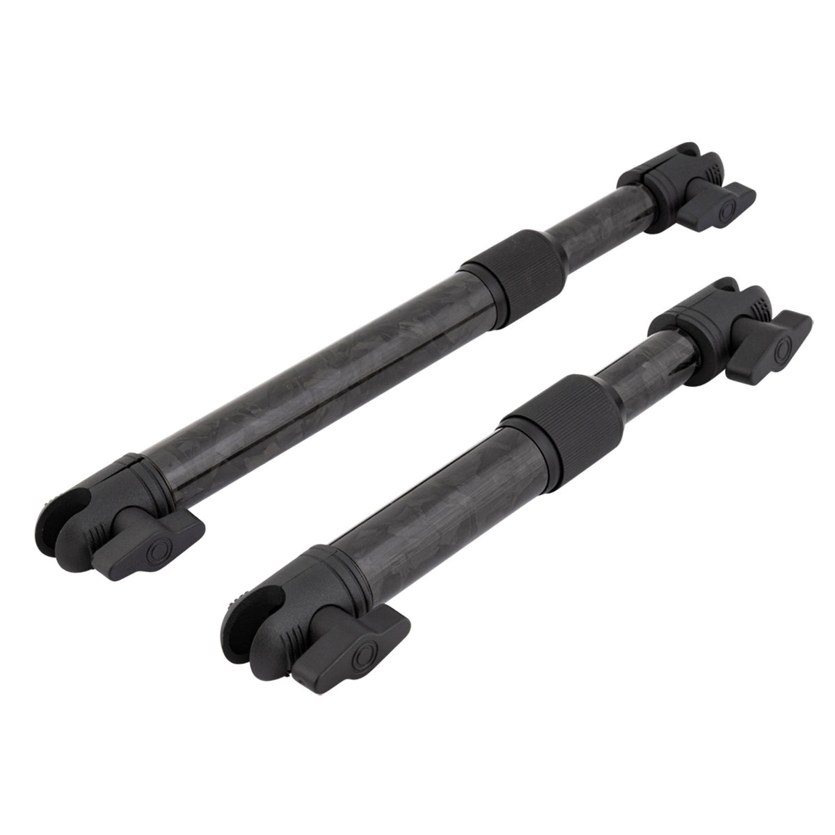Telescoping Forged Carbon Fiber Mounting Arms with 20mm Connector Ends