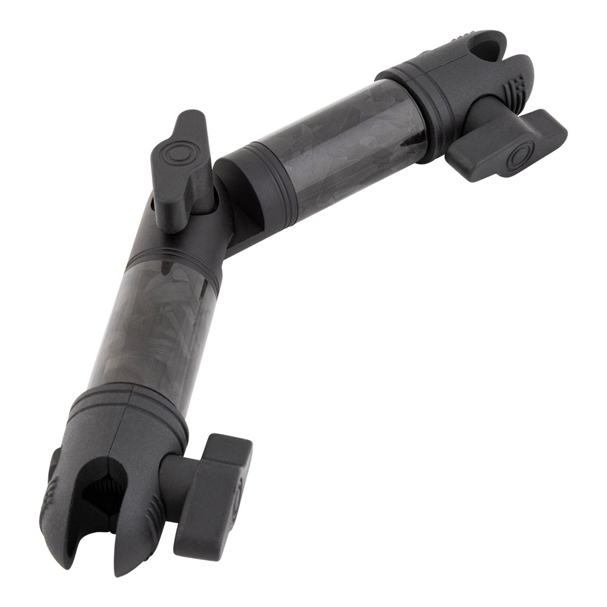 Locking Adjustable Forged Carbon Fiber Mounting Arms with Articulating Joint (various sizes)