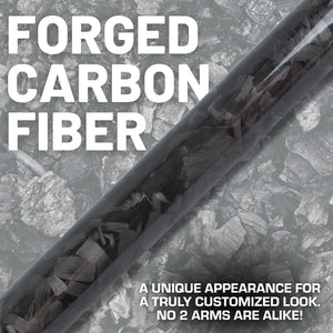 Locking Adjustable Forged Carbon Fiber Mounting Arms with Articulating Joint (various sizes)