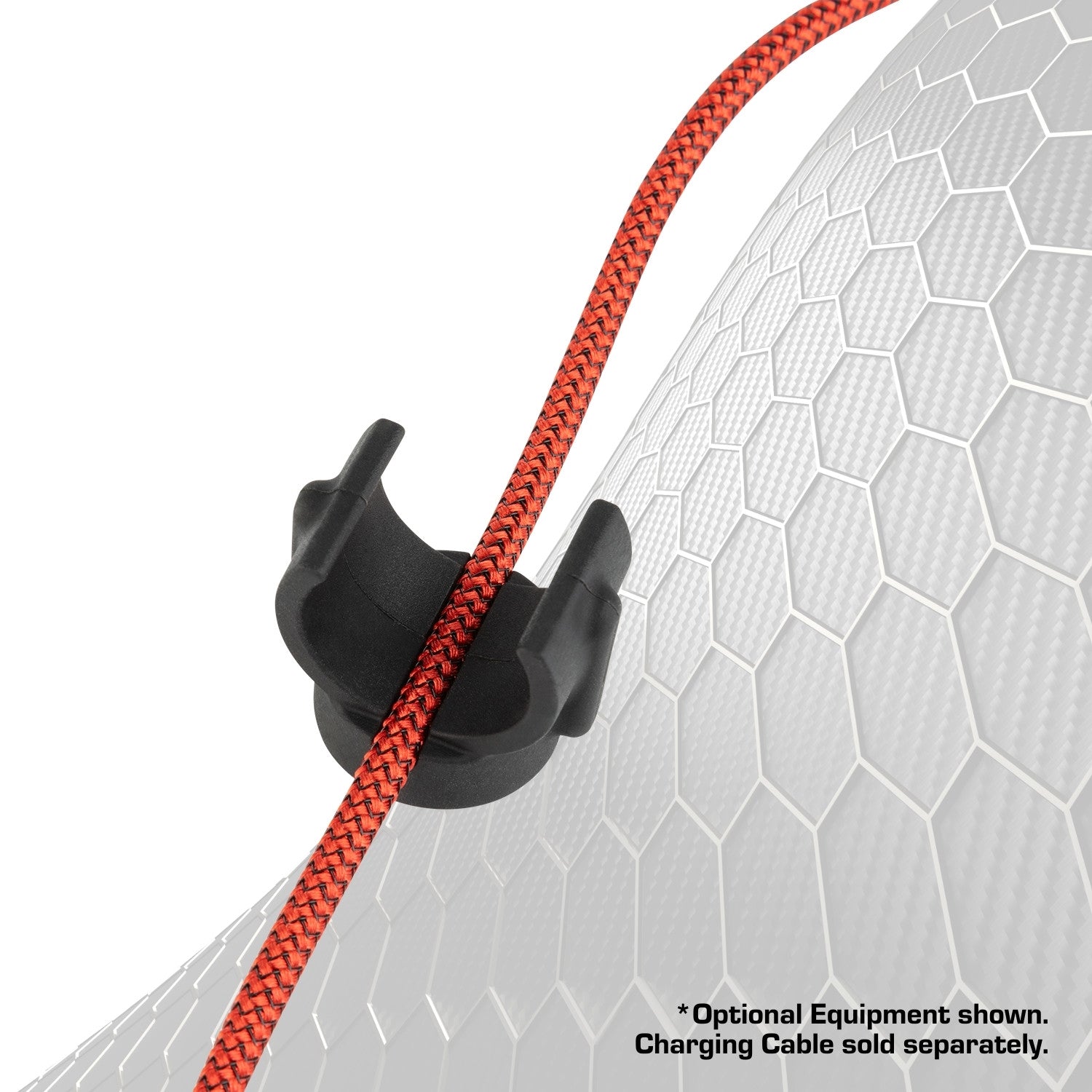 Height-Adjustable Mounting Arm Support Add-On with Charging Cable Channel