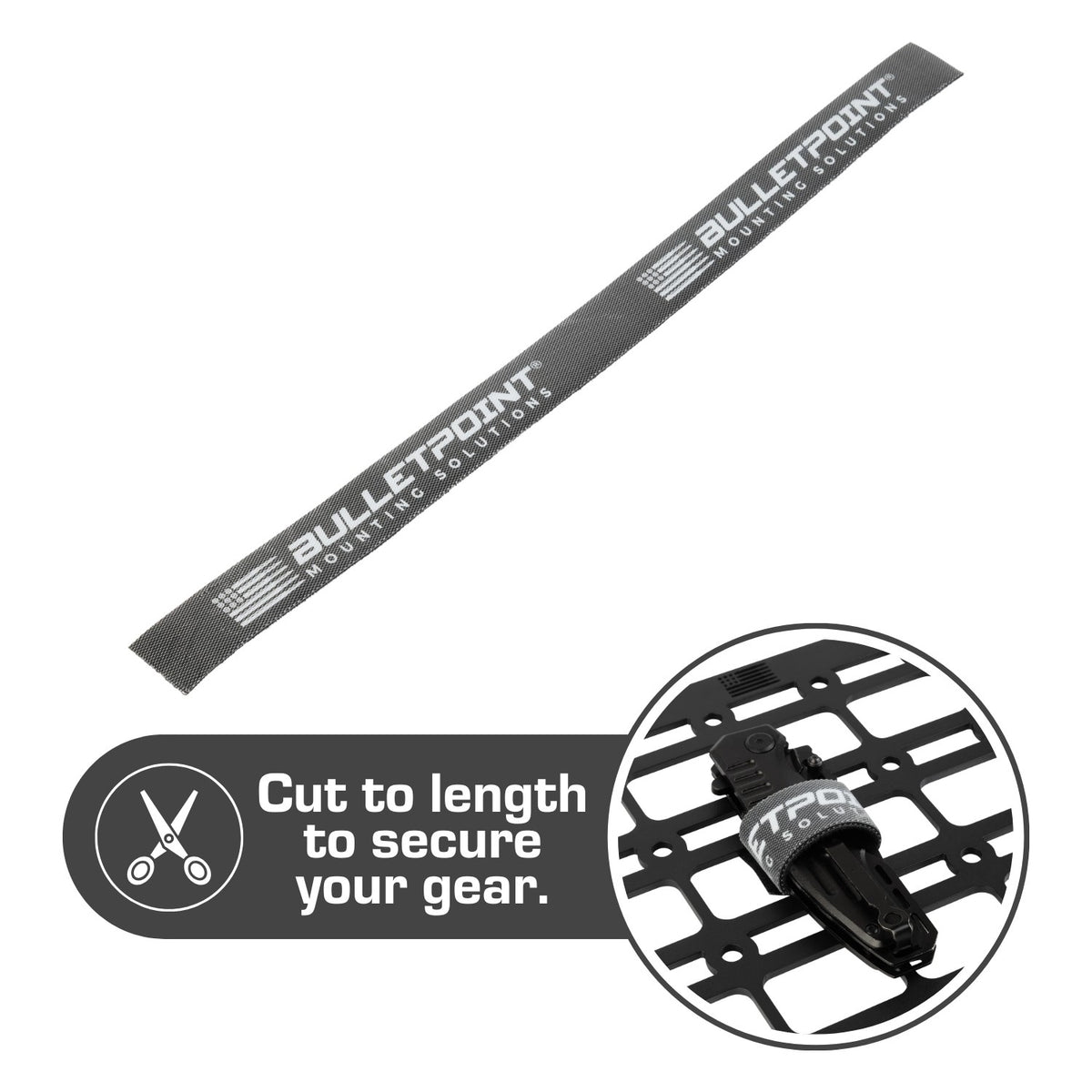 Multi-Purpose Hook and Loop Roll for Organization - 25 Feet Long x 1 Inch Wide