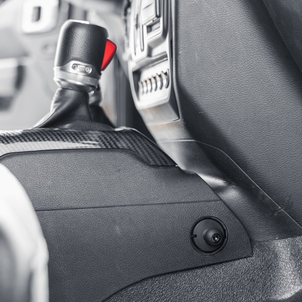 Center Console Threaded 20mm Ball Mount compatible with 2018+ Jeep Wrangler JL &amp; 2020+ Jeep Gladiator