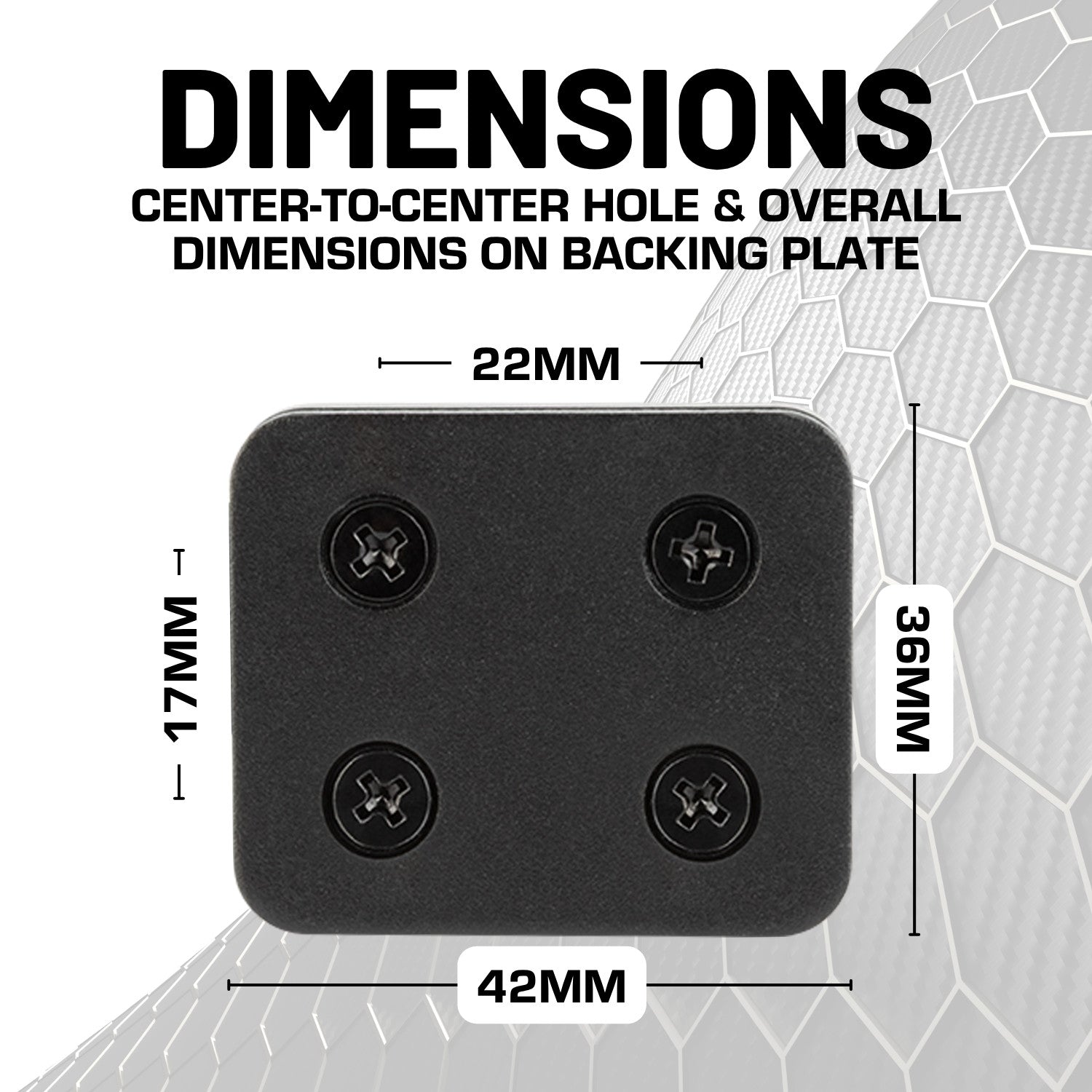 20mm Connector End Nubby Edition Attachment compatible with MOLLE Panels