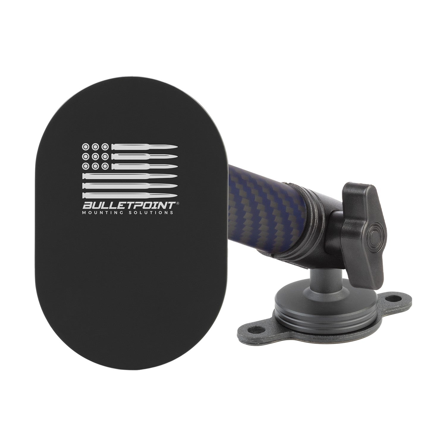 2-Hole AMPS Ball + 4cm Mounting Arm + Device Holder Kit for RubiGrid® Dash Mounts