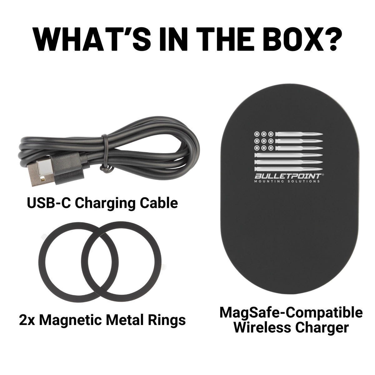 Bulletpoint MagSafe Compatible Wireless Phone Charger