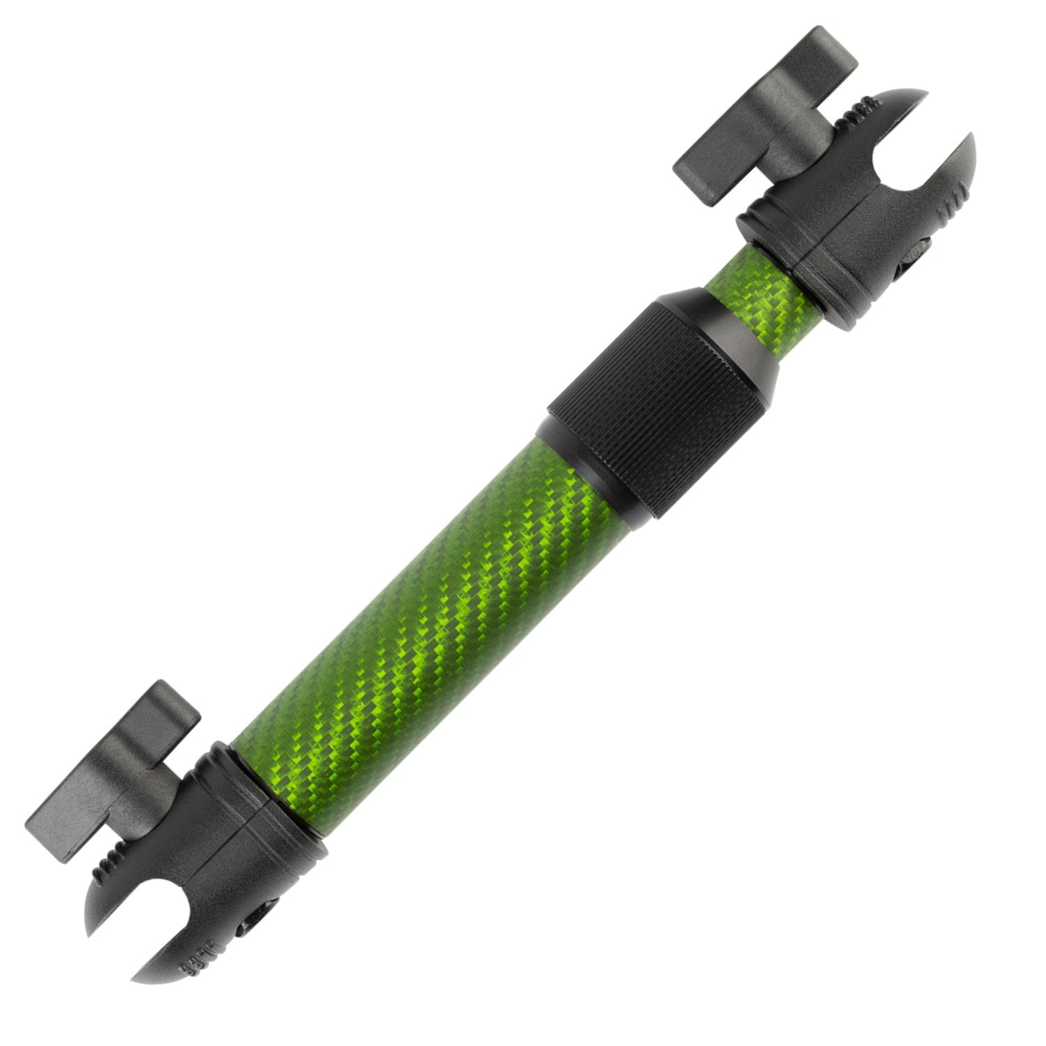 Telescoping Matte Color Carbon Fiber Mounting Arms with 20mm Connector Ends