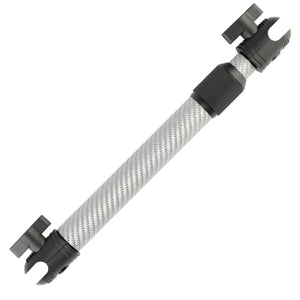 Telescoping Matte Color Carbon Fiber Mounting Arms with 20mm Connector Ends