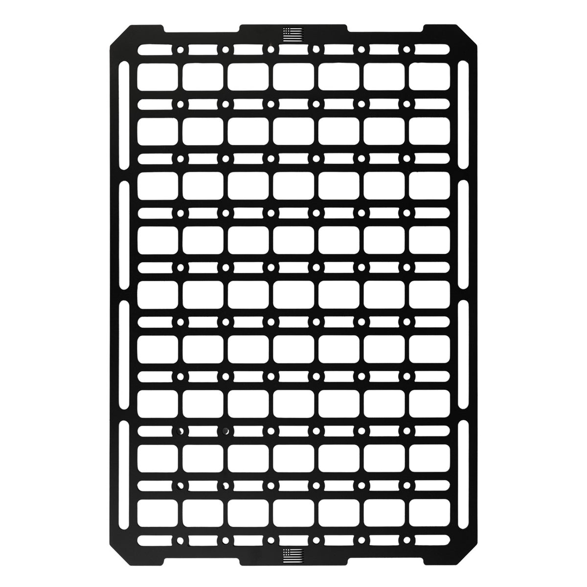 Universal Stainless Steel MOLLE Panels for Gear Storage - Various Sizes