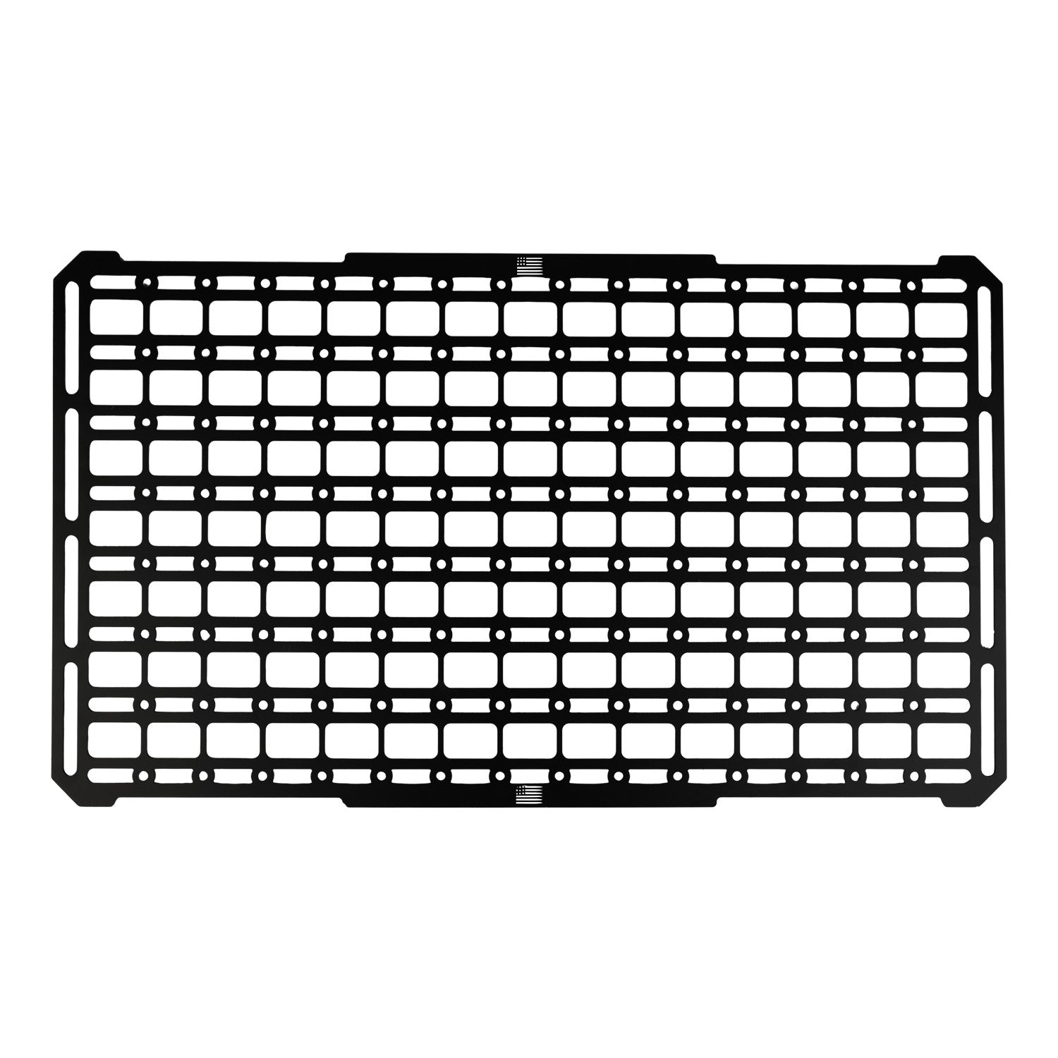 Universal Stainless Steel MOLLE Panels for Gear Storage - Various Sizes