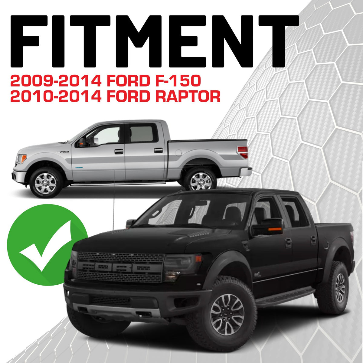 RubiGrid® 2009-2014 Ford F-150 Dash Mount Phone + Device Holder (12th Generation)