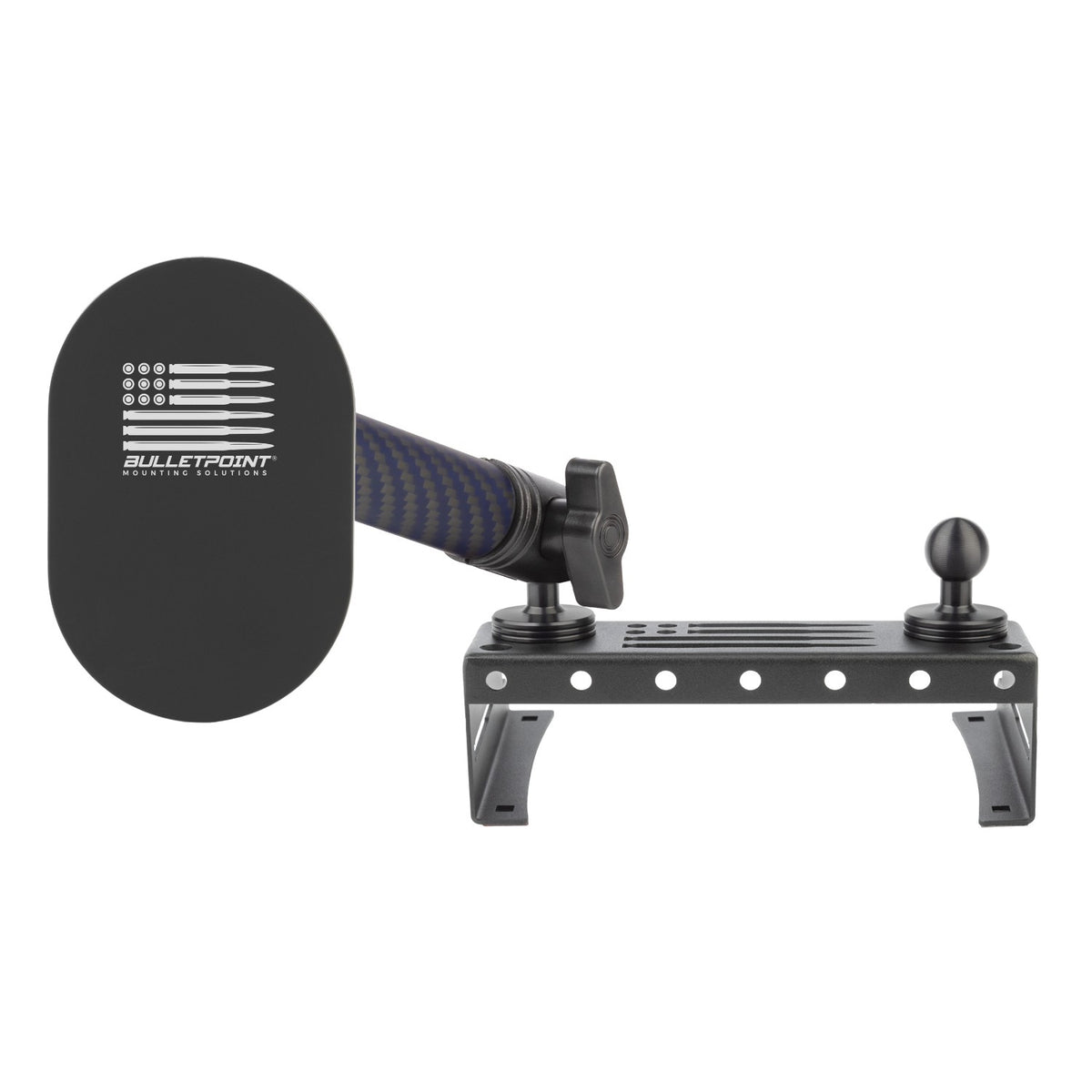 Metal Series 2015-2020 Ford F150 & 2017-2022 F250/F350/450 and 2018-2021 Ford Expedition - Dual 20mm Ball Dash Phone Mount (13th Generation)