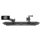 RubiGrid® 2018-2023 Jeep Wrangler JL & 2020-2023 Jeep Gladiator Multi-Device Platform Dash Mount with Black Arms