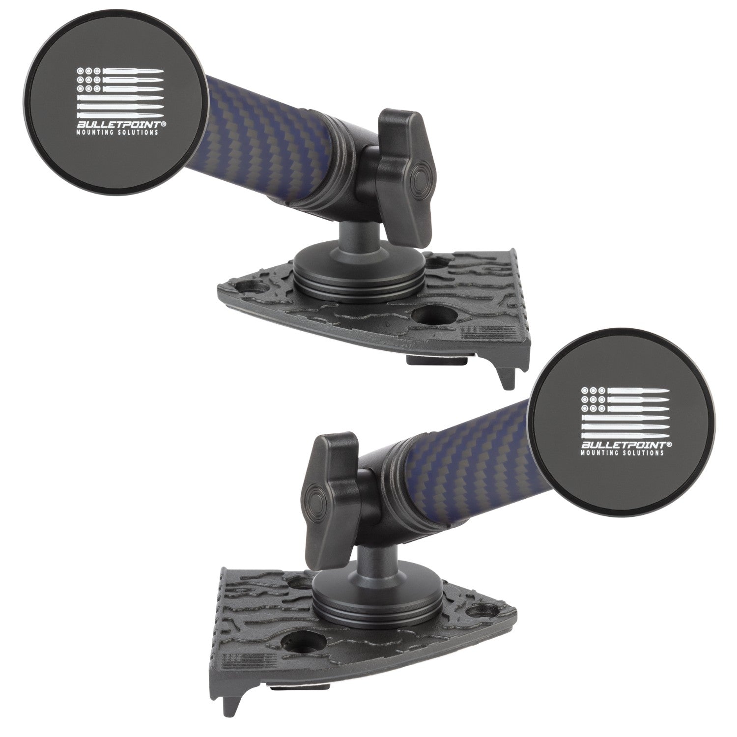 2018-2023 Jeep Wrangler JL + 2020-2023 Jeep Gladiator Driver and Passenger Dual Phone Mount Combo Pack