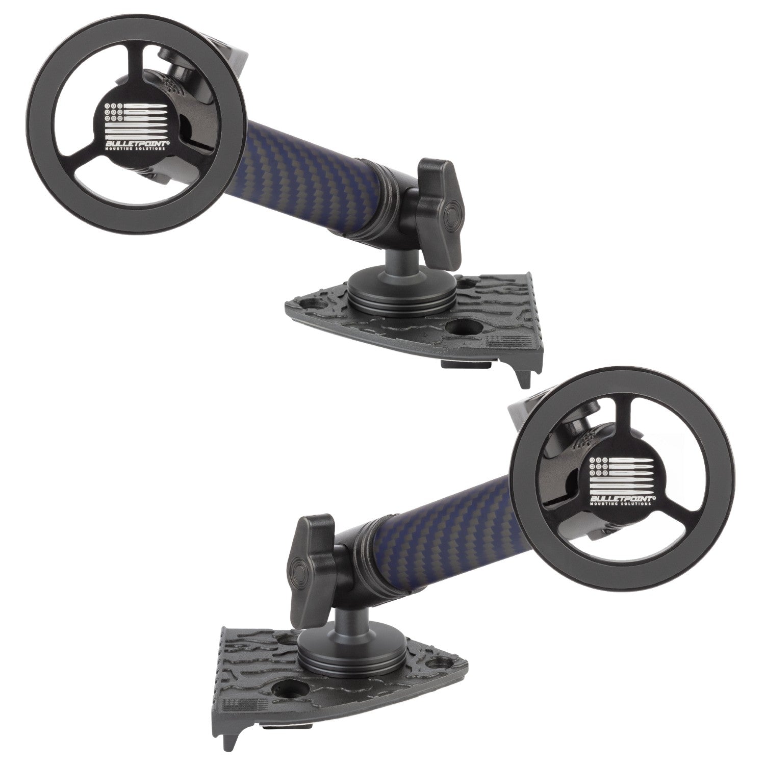 2018-2023 Jeep Wrangler JL + 2020-2023 Jeep Gladiator Driver and Passenger Dual Phone Mount Combo Pack