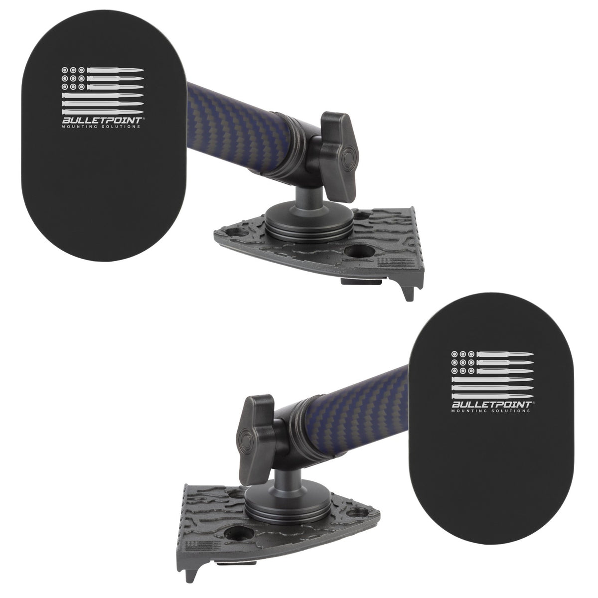 2018-2023 Jeep Wrangler JL + 2020-2023 Jeep Gladiator Driver and Passenger Dual Phone Mount Combo Pack