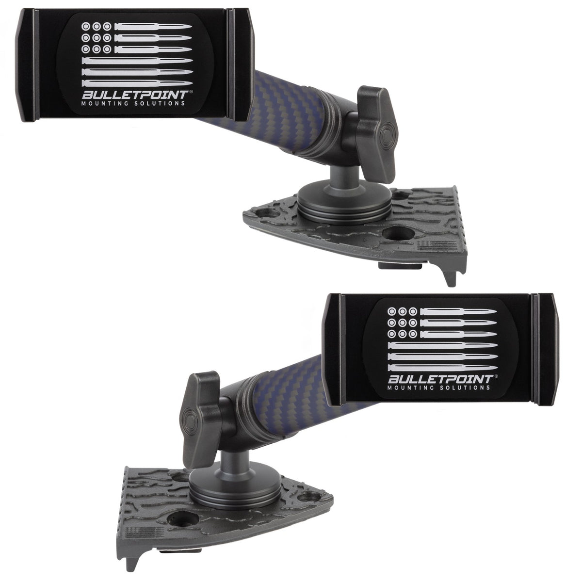 2018-2023 Jeep Wrangler JL + 2020-2023 Jeep Gladiator Driver and Passenger Dual Phone Mount Combo Pack