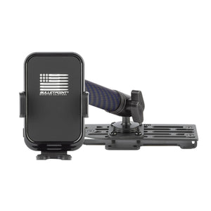 RubiGrid® 2024+ Jeep Wrangler JL Multi-Device Platform Dash Mount Phone Holder - Driver Side