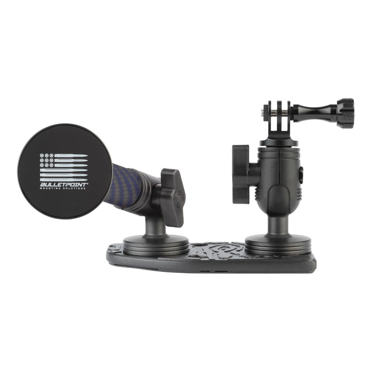 2024+ Jeep Wrangler JL & Jeep Gladiator Driver Side Dual Ball Metal Dash Mount Phone Holder