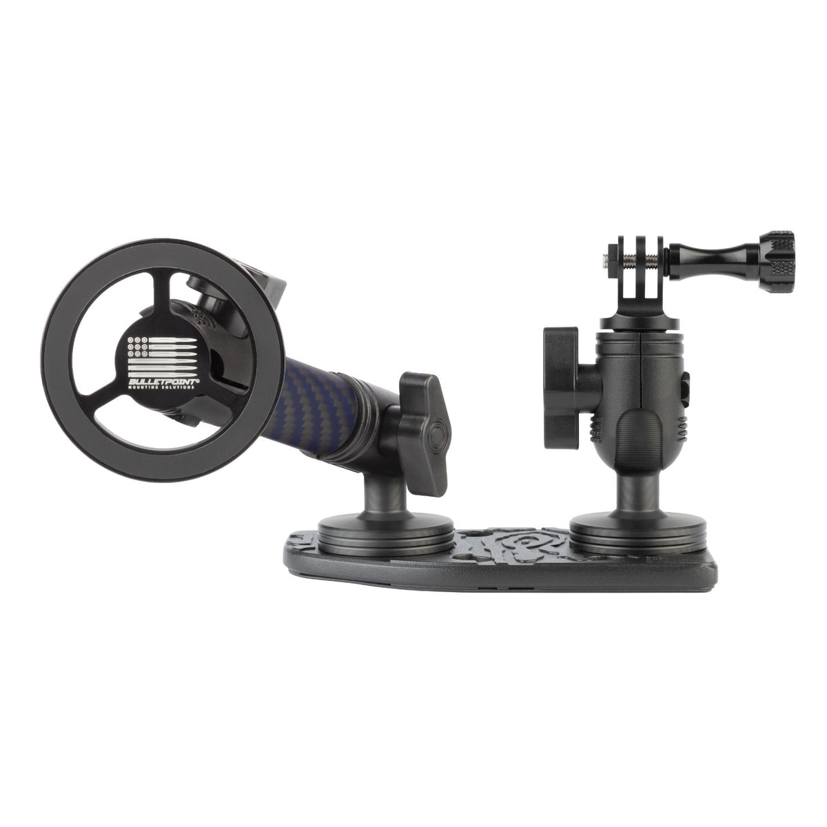 2024+ Jeep Wrangler JL & Jeep Gladiator Driver Side Dual Ball Metal Dash Mount Phone Holder