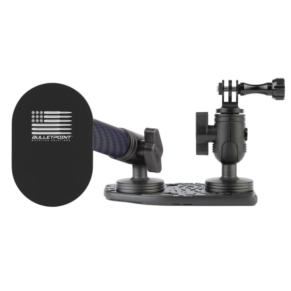 2024+ Jeep Wrangler JL & Jeep Gladiator Driver Side Dual Ball Metal Dash Mount Phone Holder