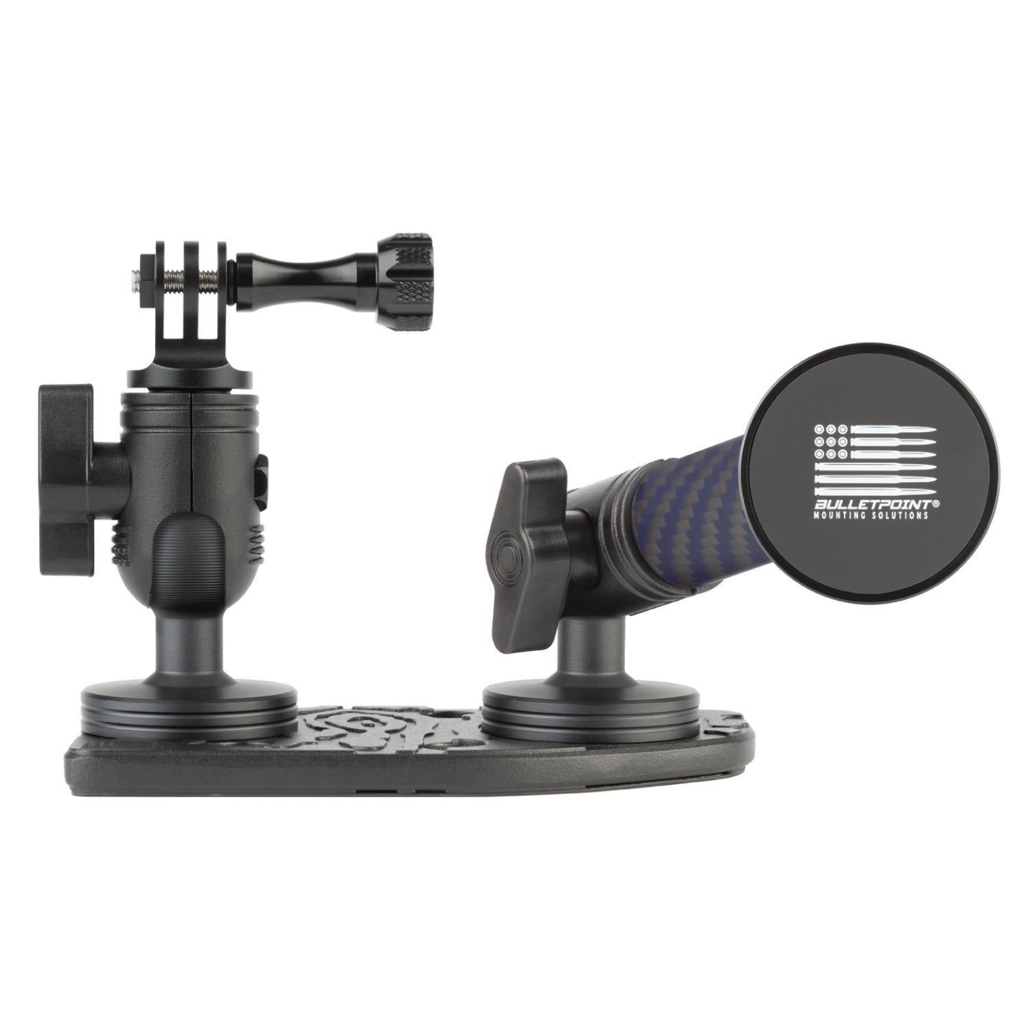 2024+ Jeep Wrangler JL & Jeep Gladiator Passenger Side Dual Ball Metal Dash Mount Phone Holder