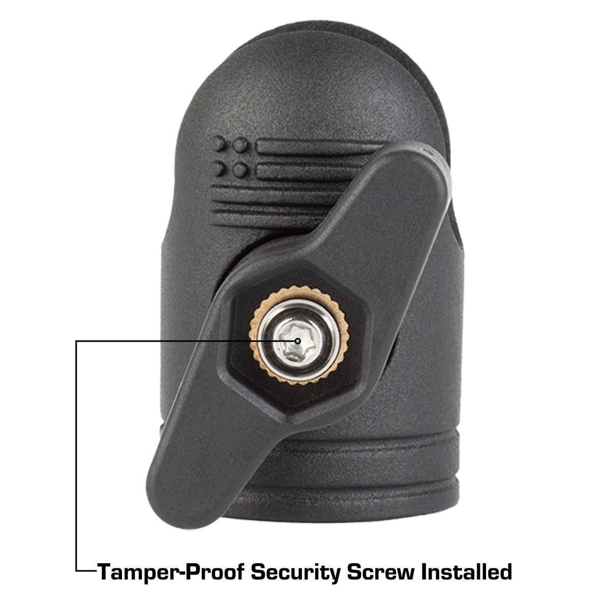 Pair of Anti-Theft 20mm Connector Ends - Tamper-Proof Security for Device Holders