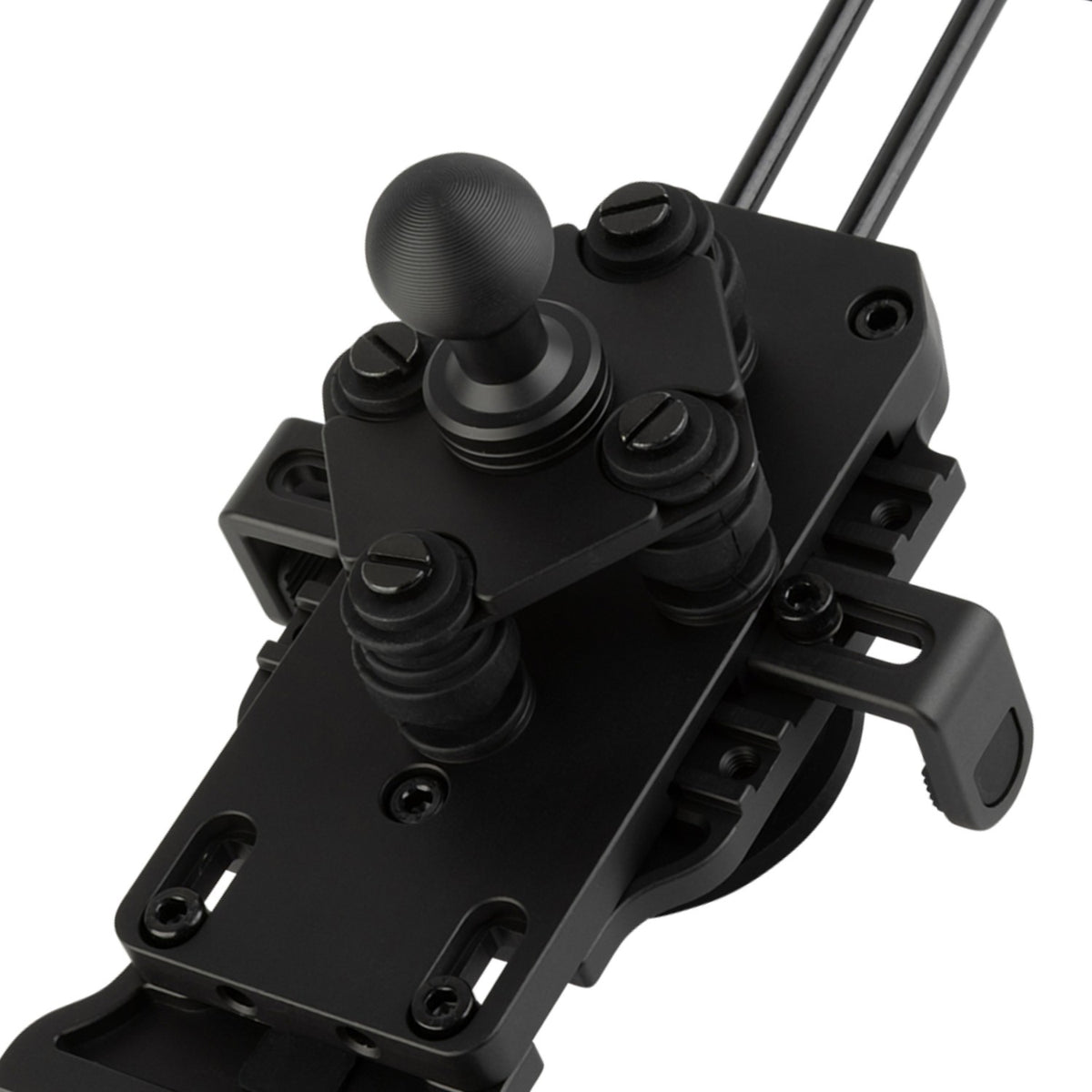 Anti-Vibration Universal Spring-Loaded Phone Holder with 20mm Ball