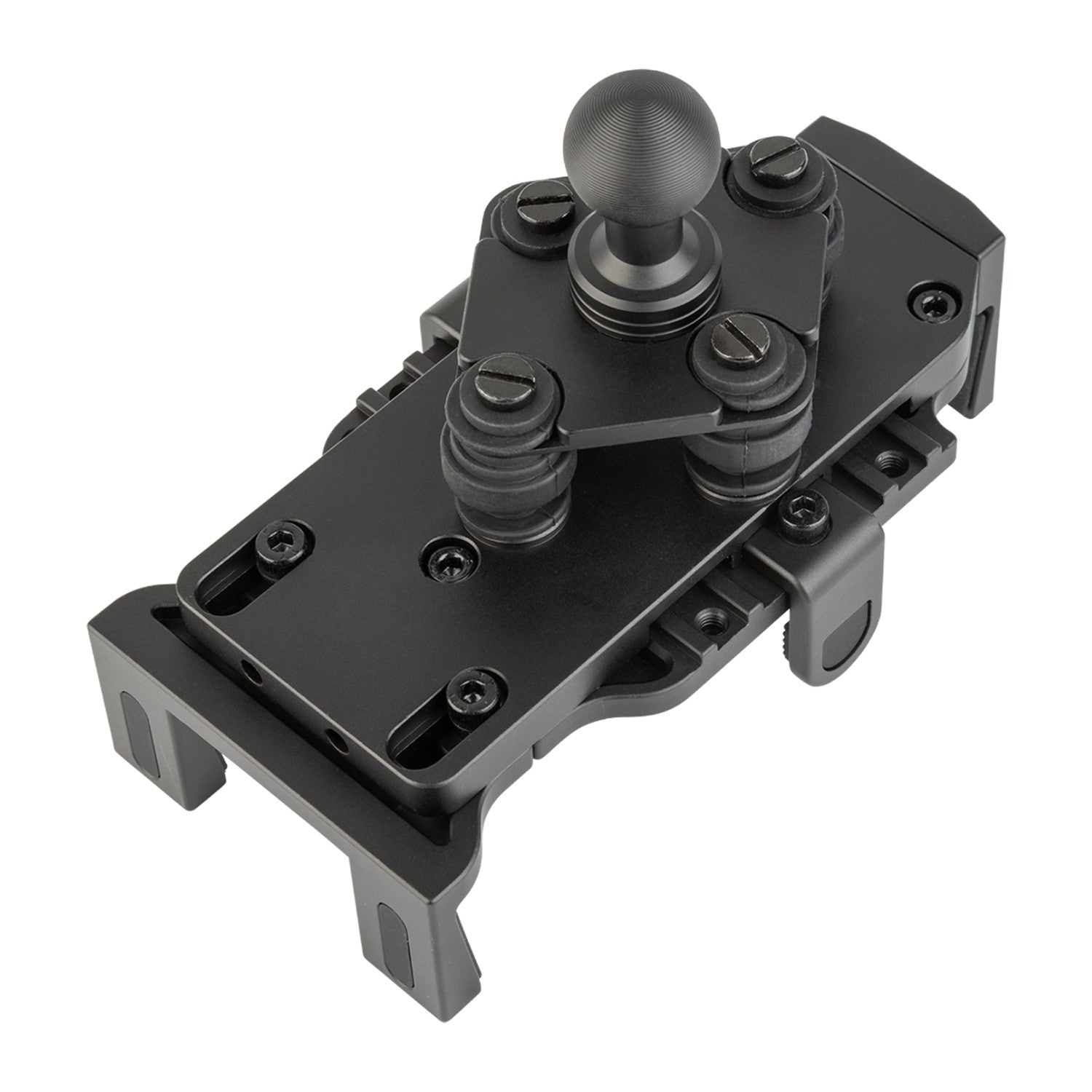 Anti-Vibration Universal Spring-Loaded Phone Holder with 20mm Ball