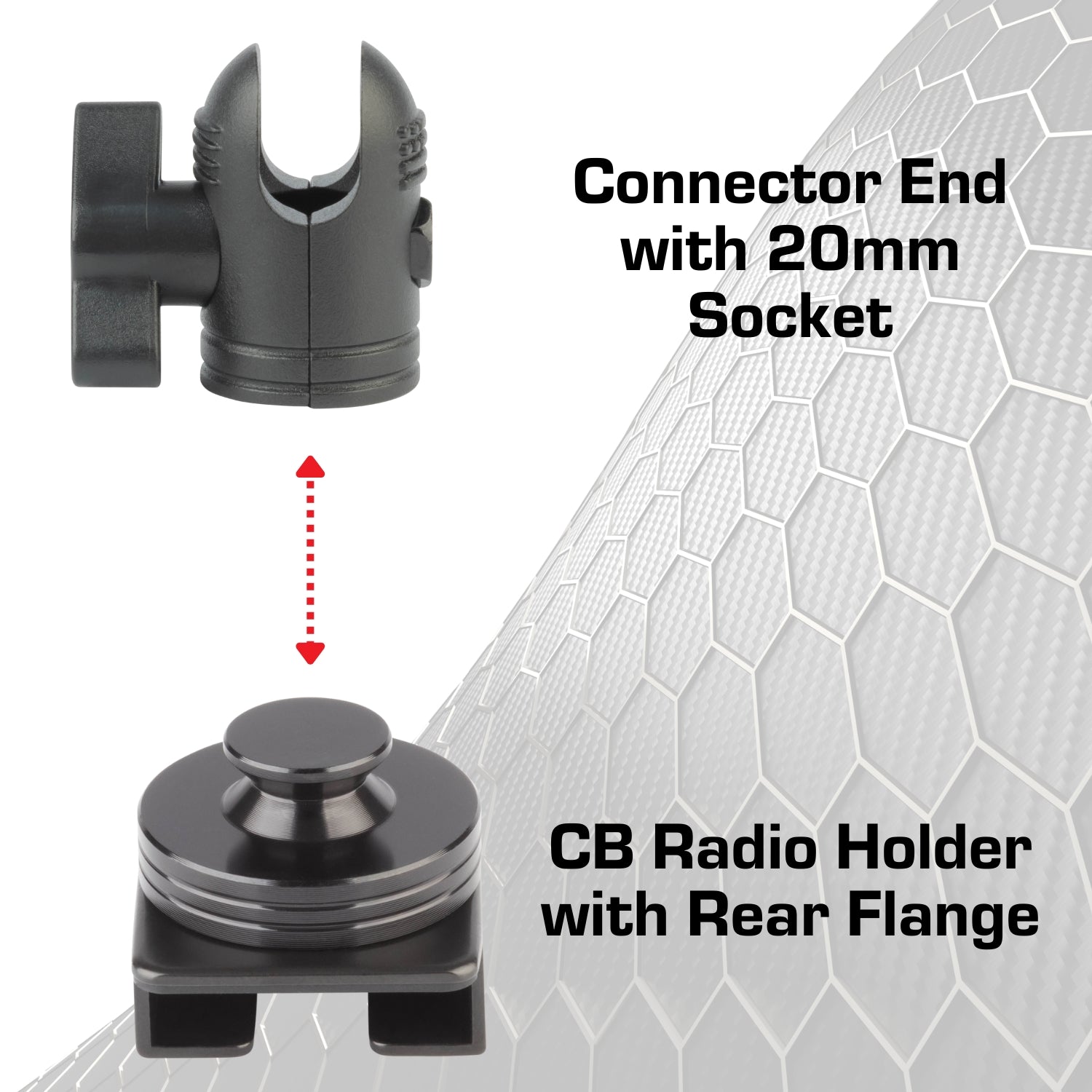 CB Radio Holder Stubby Edition