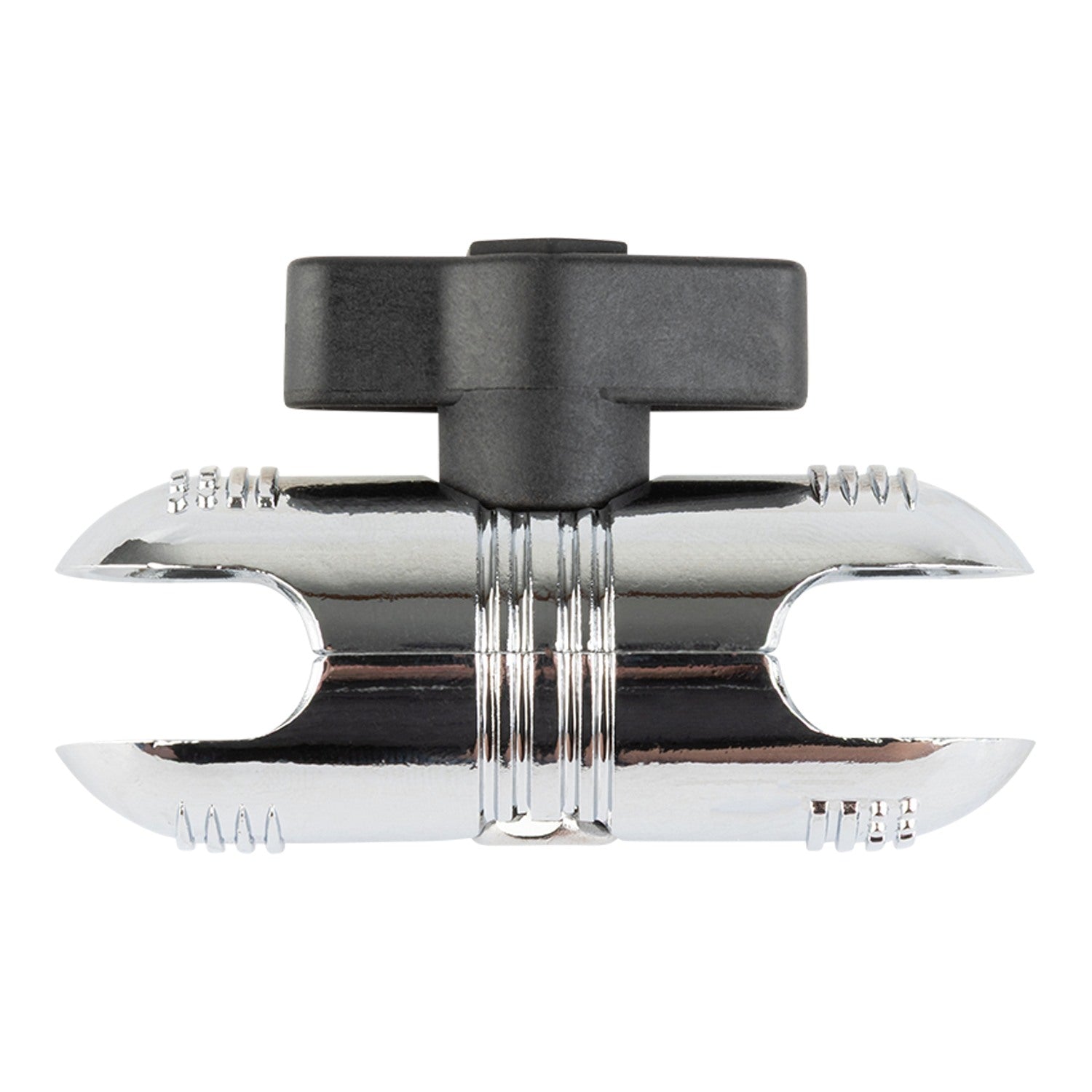 Chrome Micro Mounting Arm with Dual 20mm Connector Ends & Anti-Theft Screw