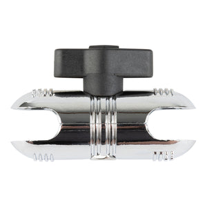Chrome Micro Mounting Arm with Dual 20mm Connector Ends & Anti-Theft Screw