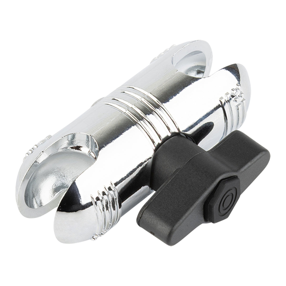 Chrome Micro Mounting Arm with Dual 20mm Connector Ends &amp; Anti-Theft Screw