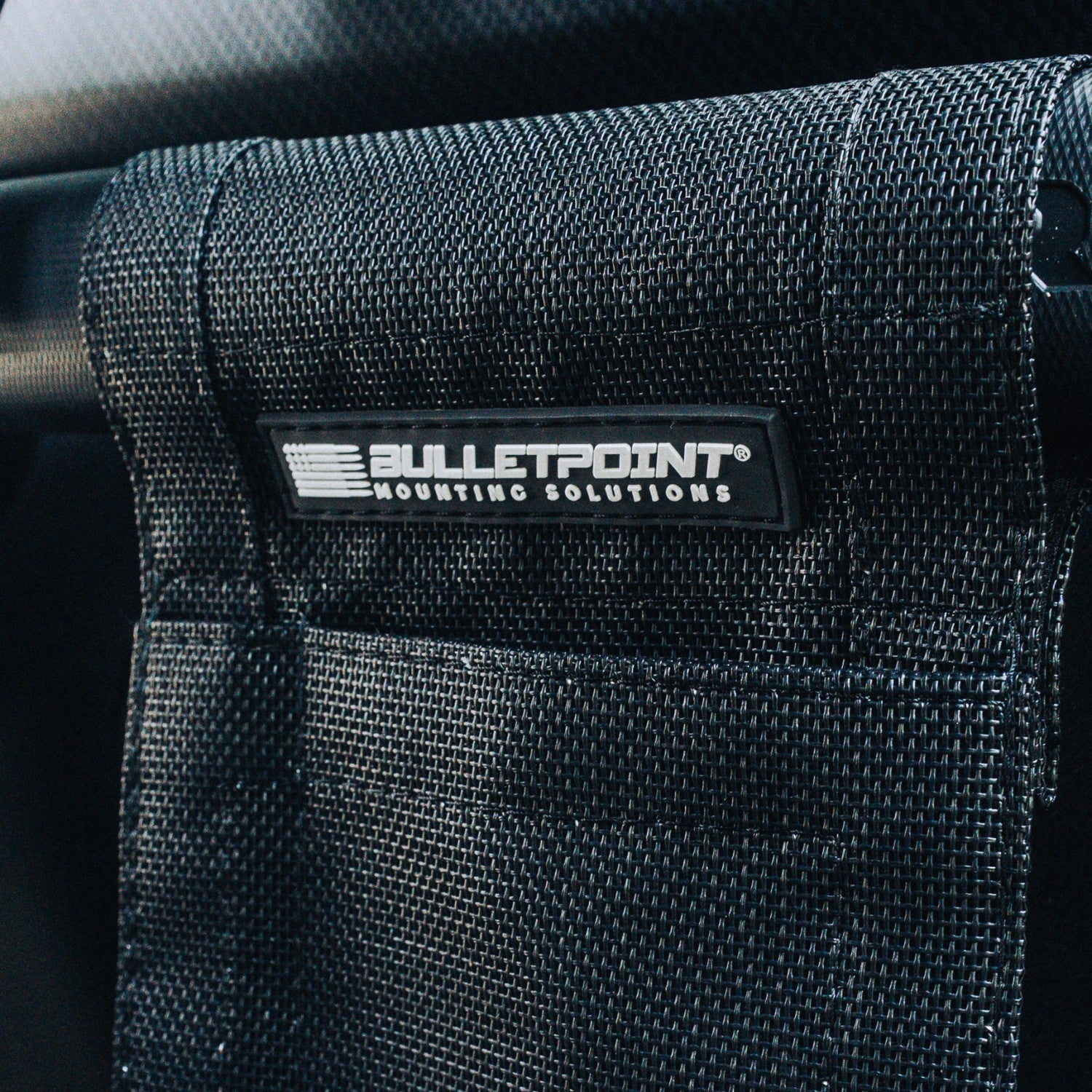 Bulletpoint Multi-Purpose Grab Bar Mesh Storage Bag with Hook & Loop Fastener