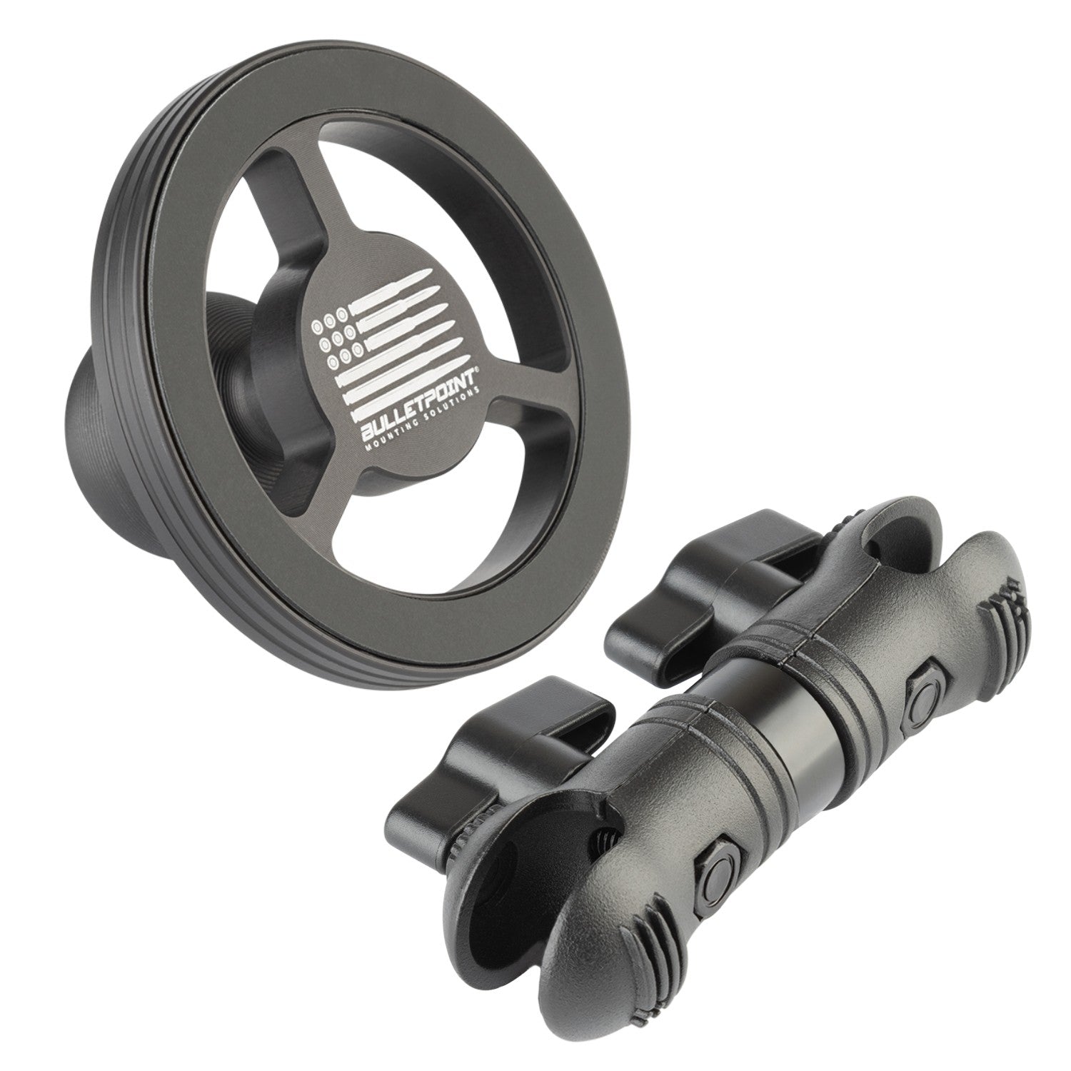 Bulletpoint MagSafe Compatible Phone Holder with 1 inch B Size Ball Mount without Wireless Charging