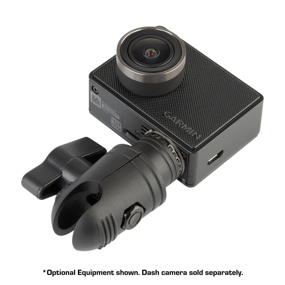 Magnetic Dash Camera Adapter with 20mm Connector End Nubby Edition