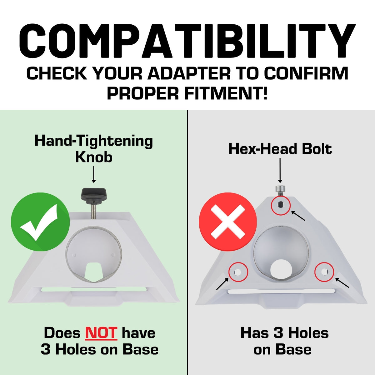 Starlink Mini CNC Aluminum Satellite Dish Mount with 20mm Ball