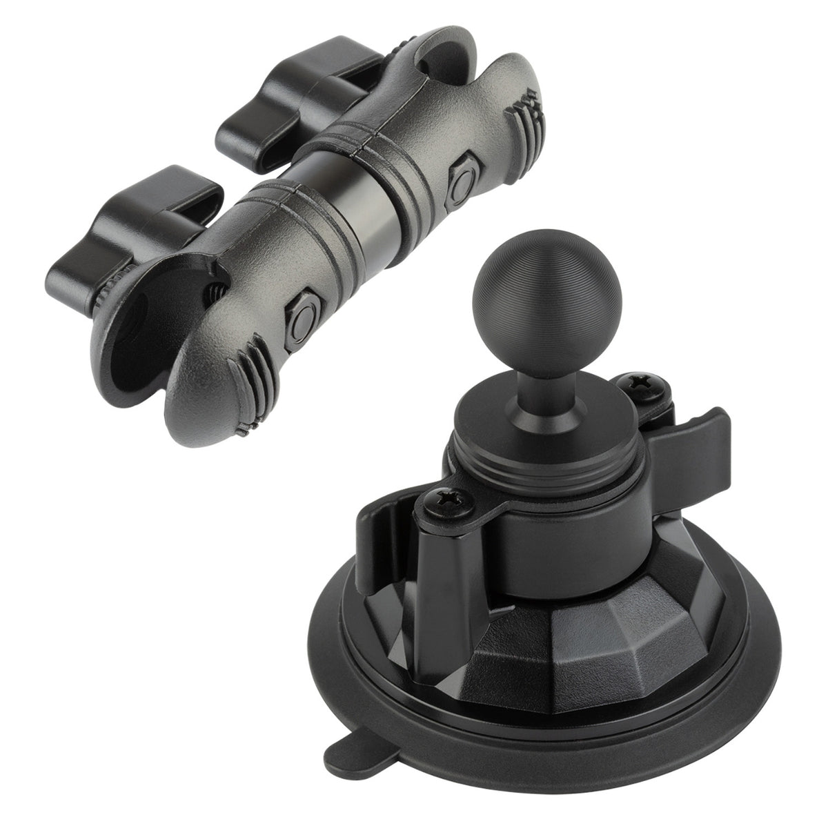 Heavy Duty Suction Cup Mount 3.4&quot; Diameter with Integrated 1-inch Mounting Ball