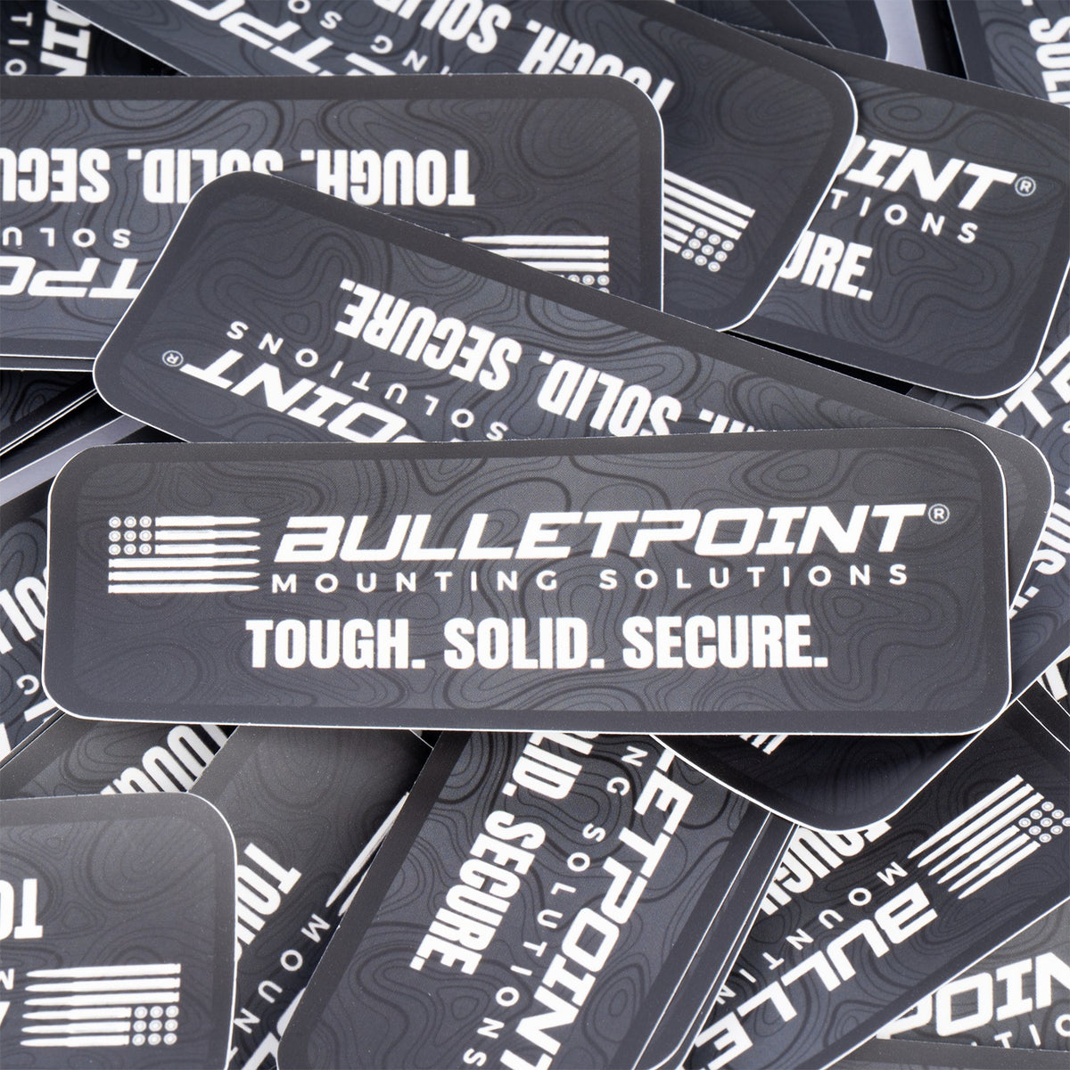 Bulletpoint Mounting Solutions Tough Solid Secure Decal 3-Pack