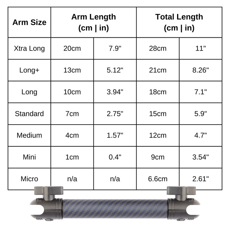 Mounting Arms - Bulletpoint Mounting Solutions